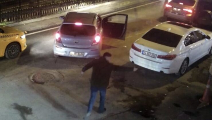 Bebek’te ünlü kafeye silahlı saldırı anı