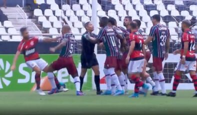 Felipe Melo ve Diego Ribas maçta birbirine girdi