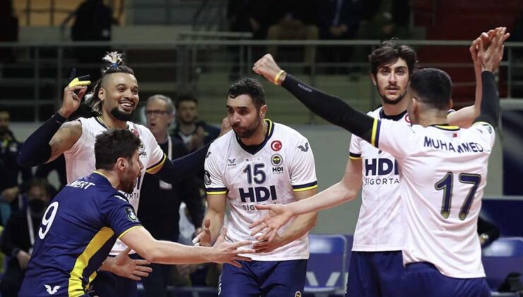 Fenerbahçe CEV Şampiyonlar Ligi’nde Cannes’ı yendi