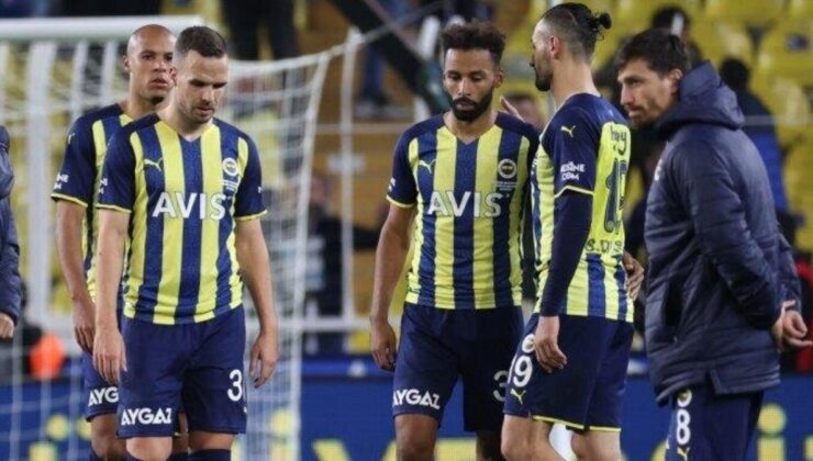 Fenerbahçe’de 9 futbolcunun üstü çizildi