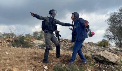 İsrail askerleri, AA ekibine saldırdı