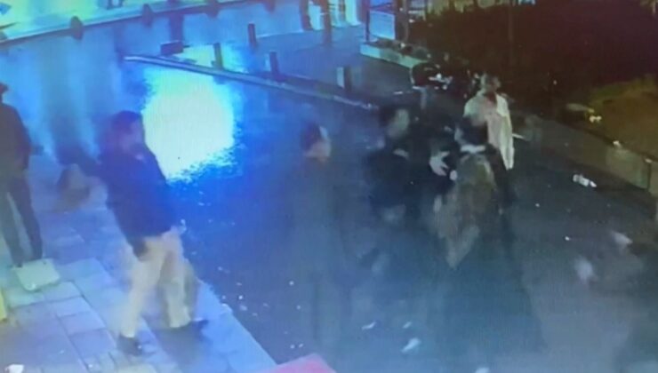 İstanbul’da düğündeki kavga sokağa taşınca gelin tarafları ayırmak için sokağa koştu