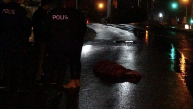 İzmi’rde otomobilin çarptığı yaya, metrelerce sürüklenerek can verdi