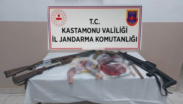 Kastamonu’da kaçak karaca avına 11 bin 822 lira ceza