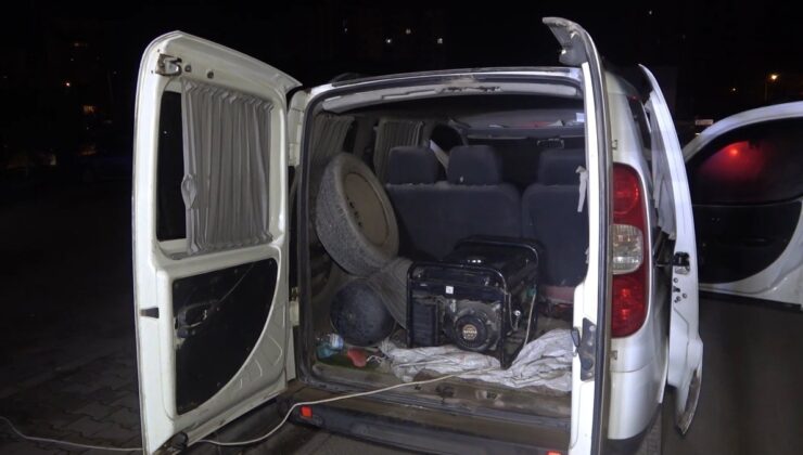 Kırıkkale’de hırsızlar, hastane önündeki banka ATM’sini soymaya kalkıştılar