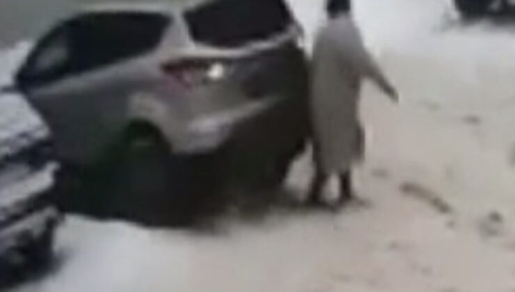 Rusya’da bir sürücü aracıyla yaşlı kadının üzerinden geçti