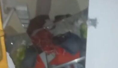 Saplantılı koca, ayrılmak isteyen eşinin evini darmadağın etti