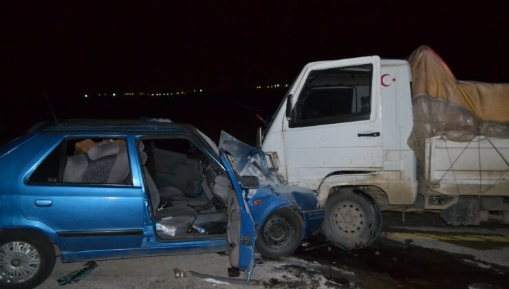 Tekirdağ’da gerçekleşen kazada, baba-oğul ağır yaralandı
