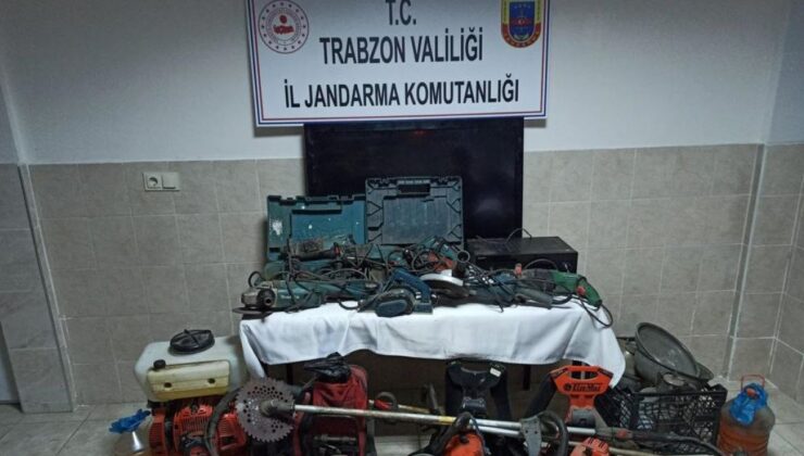 Trabzon’da hırsızlar, ‘Yakalayabiliyorsanız yakalayın’ dediler, 20 dakikada gözaltına alındılar