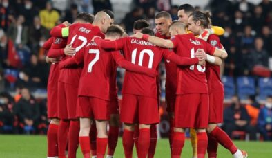 Türkiye FIFA sıralamasında 2 basamak geriledi