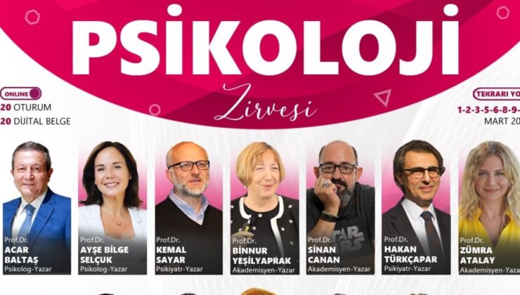 Türkiye’nin en büyük psikoloji zirvesi