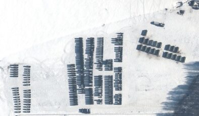 Ukrayna – Belarus sınırında konuşlandırılan birlikler görüntülendi