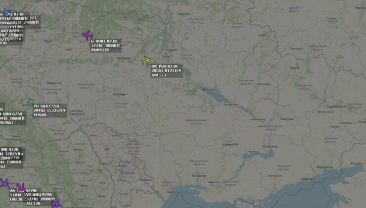 Ukrayna hava sahası sivil uçuşlara kapatıldı