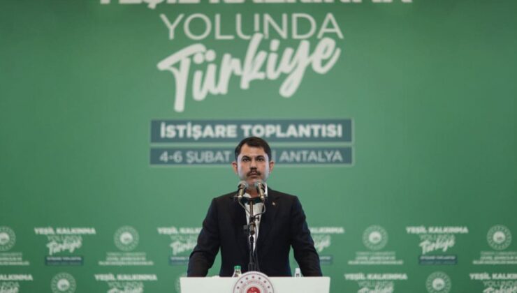 Yeşil Kalkınma Yolunda Türkiyenin hedefleri belirlendi