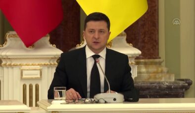 Zelenskiy’den Cumhurbaşkanı Erdoğan’a teşekkür