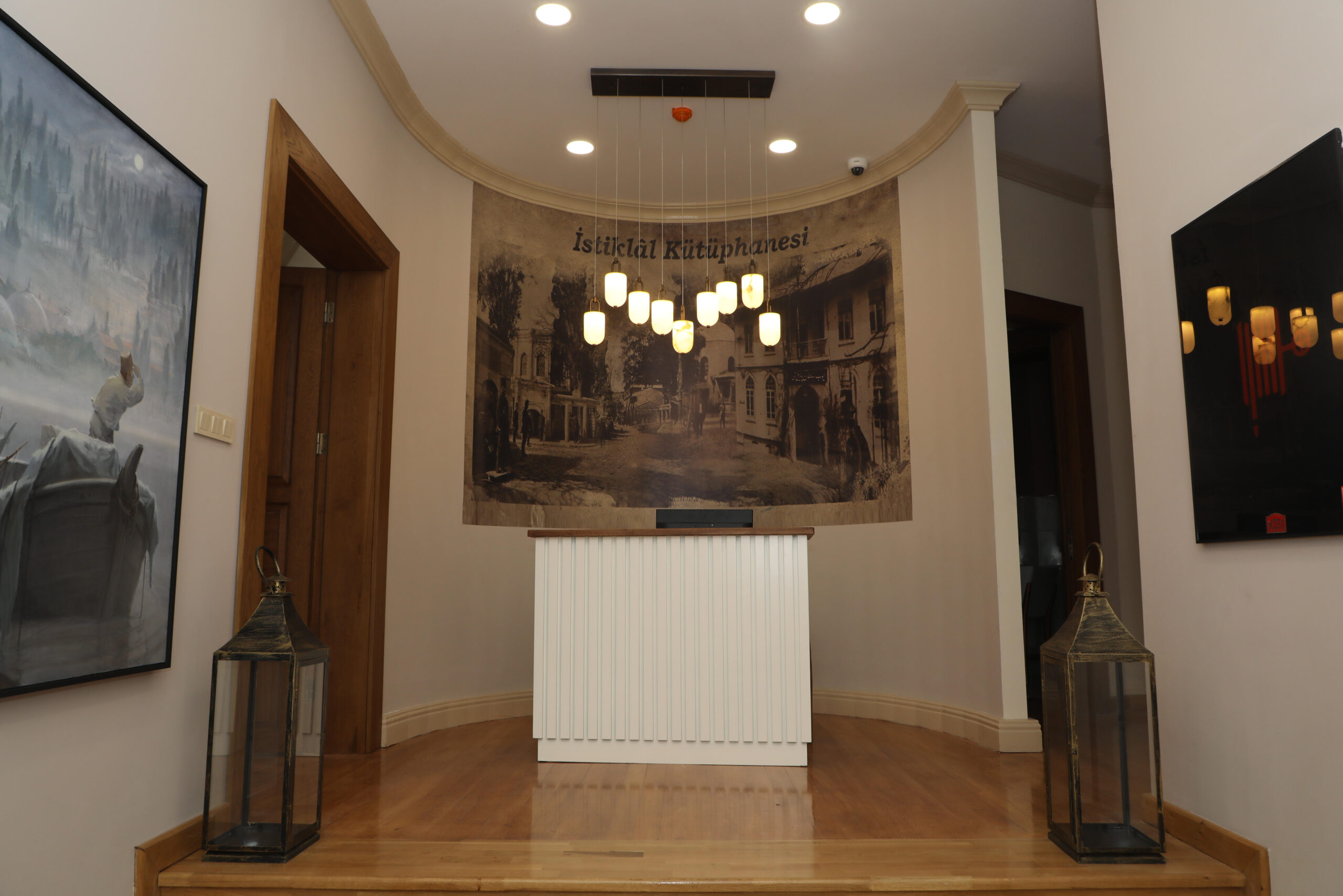 Tarihi Karakol binasıydı, İstiklal Kütüphanesi oldu