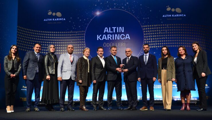 BEYLİKDÜZÜ BELEDİYESİ’NE ALTIN KARINCA ÖDÜLÜ