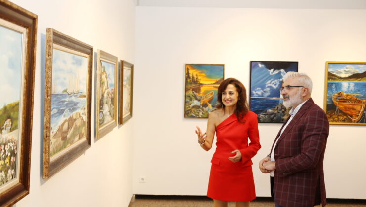 ‘BÜTÜNE DAİR’ RESİM SERGİSİ, SKSM’DE SANATSEVERLERİ AĞIRLIYOR