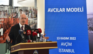 Kılıçdaroğlu Avcılar Modeli’ni yerinde inceledi