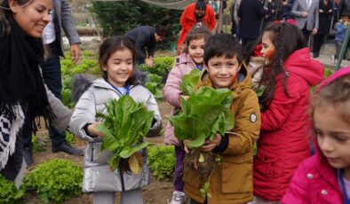 YAŞAM BAHÇESİ’NDE KIŞ HASADI YAPILDI