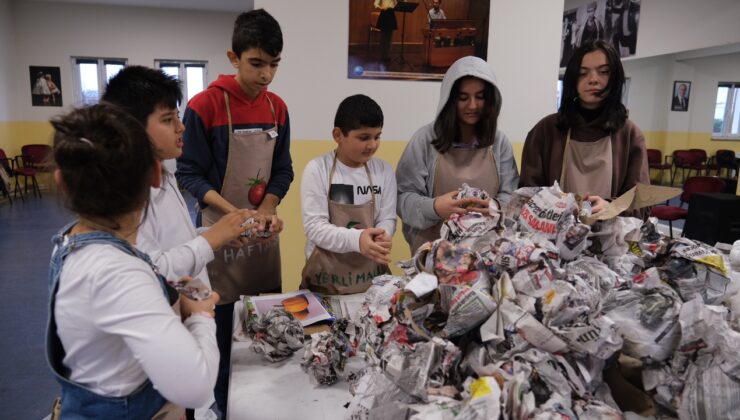 Yerli Malı Haftası’na geri dönüştürülebilir ürünlerle hazırlanıyorlar