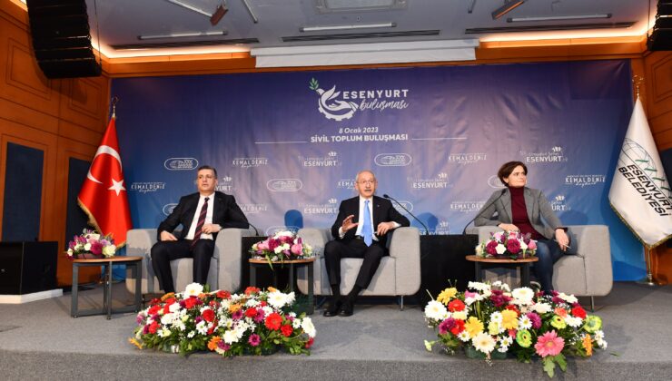 <strong>KILIÇDAROĞLU ESENYURT’TA İŞ İNSANLARIYLA BULUŞTU</strong>