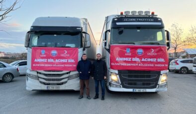 <strong>Silivri’den Deprem Bölgesine 15 Tır Yardım Malzemesi</strong>