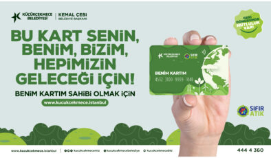 Küçükçekmece Belediyesi’nden atık seferberliği: Atıklarını getir, kartını al, gelecek kazansın