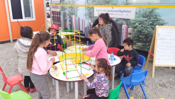 <strong>Çadır kentte psikososyal ilk yardım çalışmaları yürütülüyor</strong>