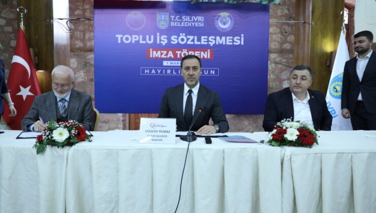 <strong>Silivri Belediyesinde toplu iş sözleşmesi imzalandı</strong>
