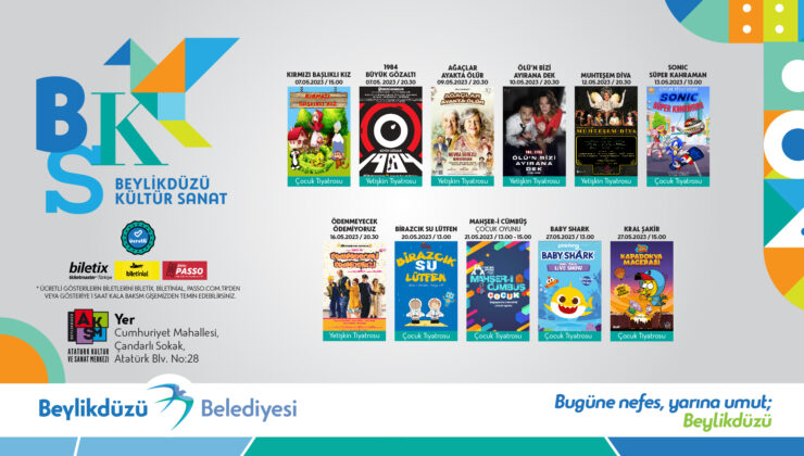 KÜLTÜR SANAT ETKİNLİKLERİ MAYIS AYINDA DA DOPDOLU