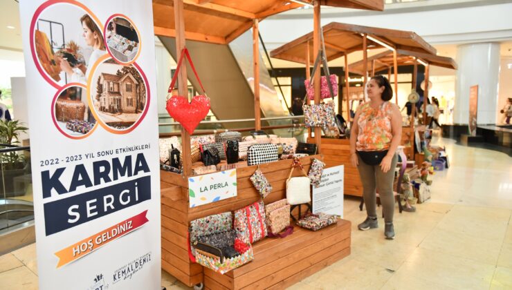 Hem üretiyor hem sergiliyorlar