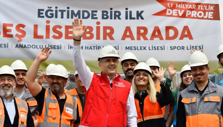 Kampüs Lise’nin yapımına başlandı