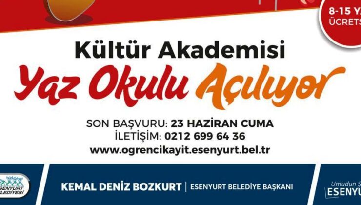 Yaz okulları açılıyor