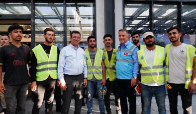 İmamoğlu ve Çalık Beylikdüzü’ndeki çalışmaları inceledi