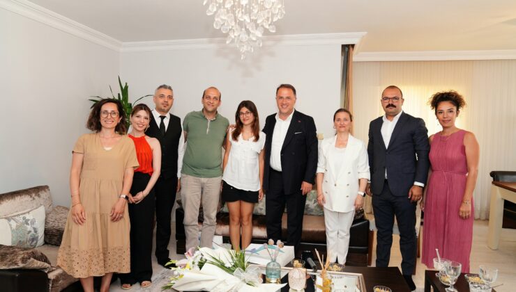 Başkan Çalık, LGS birincilerini ziyaret etti