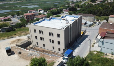 Yarımburgaz semt konağı inşaatında sona gelindi