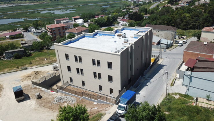 Yarımburgaz semt konağı inşaatında sona gelindi