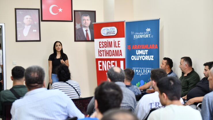 Esbim’le istihdama engel yok
