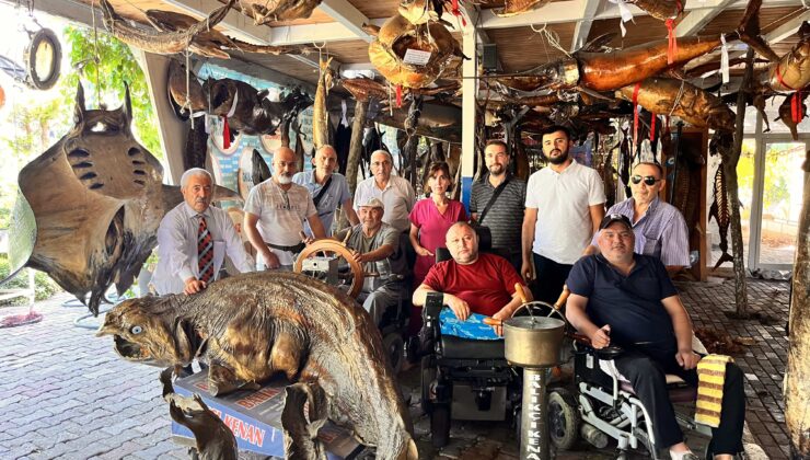 Türkiye Deniz Canlıları Müzesi engelli vatandaşları ağırladı