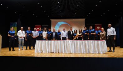 Zabıta memurları yemin töreninin ardından göreve başladı