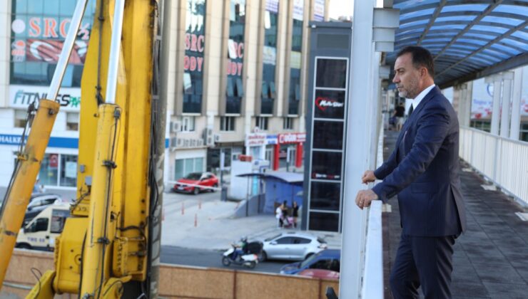 Başkan Yılmaz’dan E-5 geçiş projesi hakkında bilgilendirme