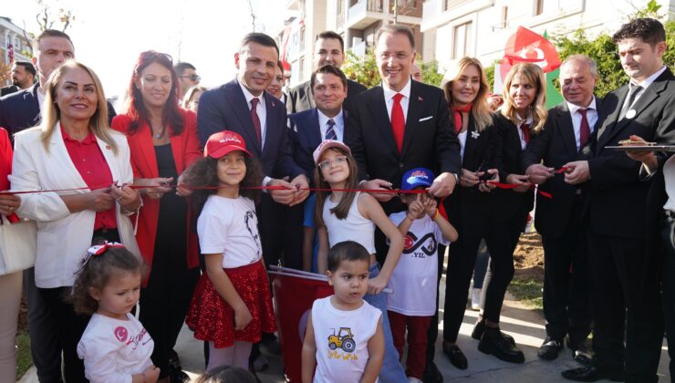 Çalık: 29 Ekim 100.Yıl Parkımız Cumhuriyet çocuklarına armağan olsun