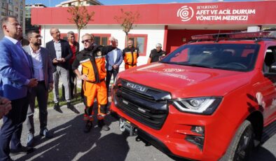 Beylikdüzü Belediyesi 3 adet afet müdahale aracını bünyesine kattı