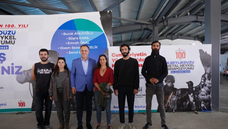 Cumhuriyet’in 100.yılı etkinlikleri heykel sempozyumu ile başladı