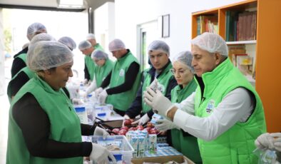 İlköğretim çağındaki öğrencilere beslenme desteği