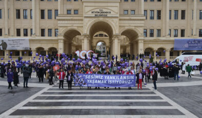 “Sesimiz yankılansın yaşamak istiyoruz!”