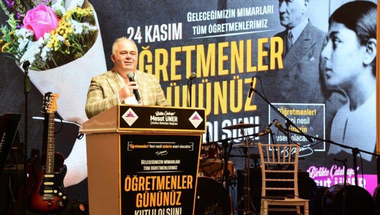 Çatalca’da öğretmenler çok seviliyor