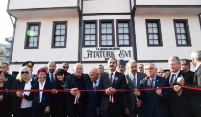 Çatalca’daki Atatürk evinin açılışı yapıldı
