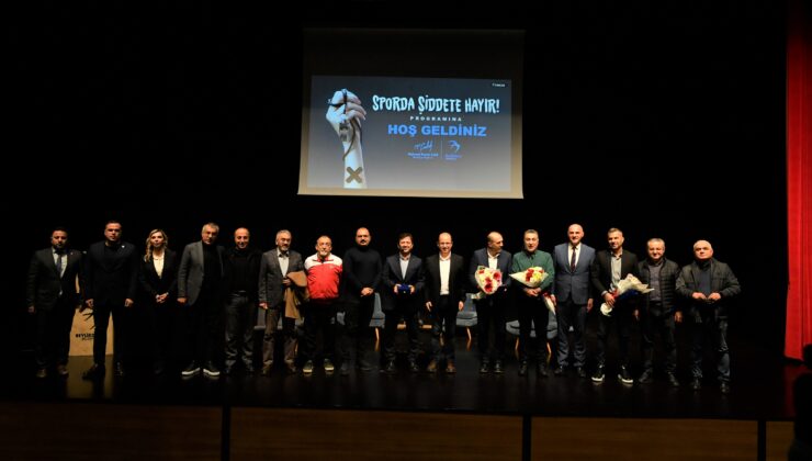 Beylikdüzü sporda şiddete “Hayır” dedi